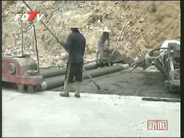 白磻線工程加快進度 將于春節前竣工通車