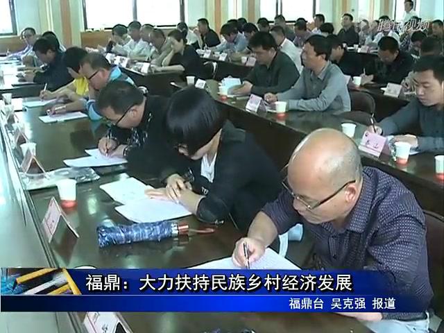 福鼎：大力扶持民族鄉村經濟發展