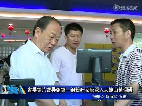 省委第八督導組第一組長葉家松深入太姥山鎮(zhèn)調(diào)研