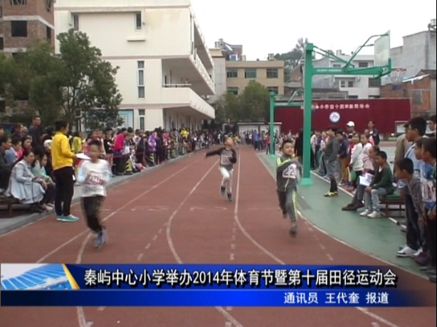 秦嶼中心小學舉辦2014年體育節暨第十屆田徑運動會