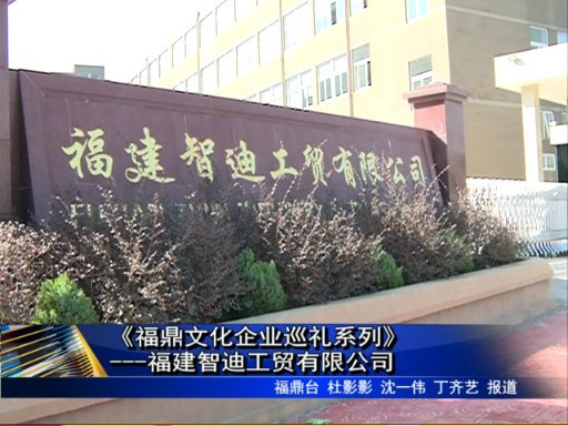 《福鼎文化企業巡禮系列》---福建智迪工貿有限公司
