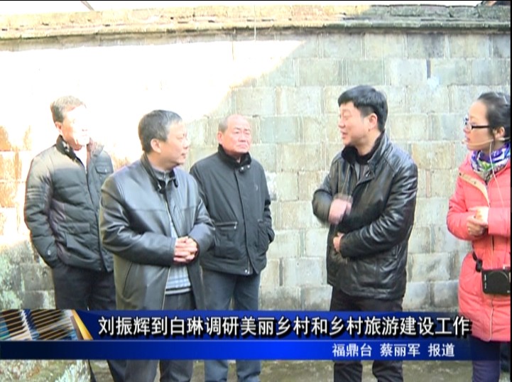 劉振輝到白琳調研美麗鄉村和鄉村旅游建設工作
