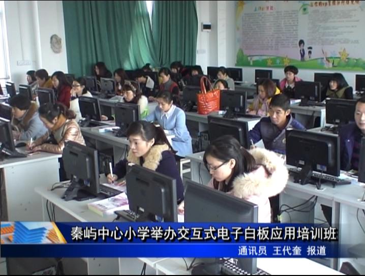 秦嶼中心小學舉辦交互式電子白板應用培訓班