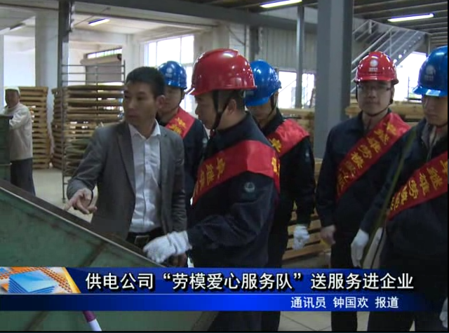 供電公司“勞模愛心服務隊”送服務進企業