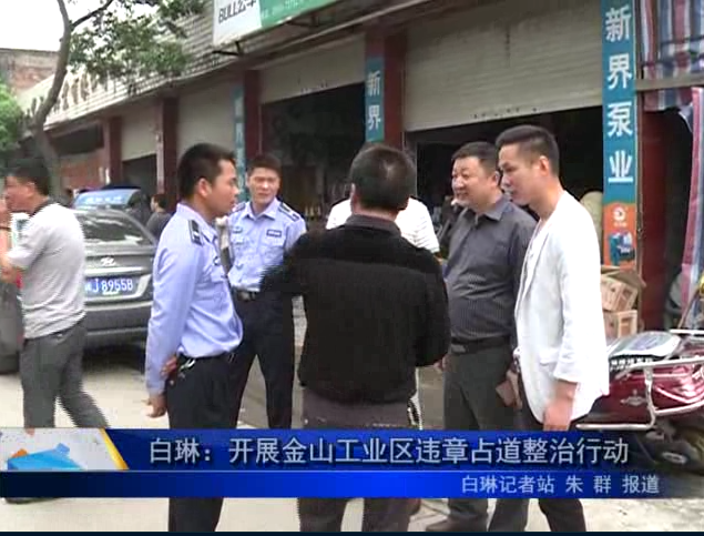 白琳：開展金山工業區違章占道整治行動