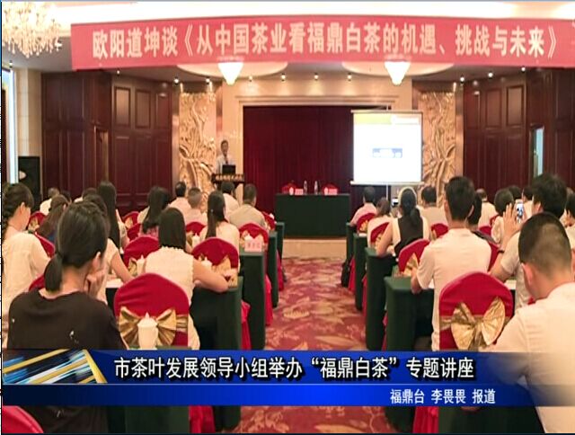 市茶葉發展領導小組舉辦“福鼎白茶”專題講座