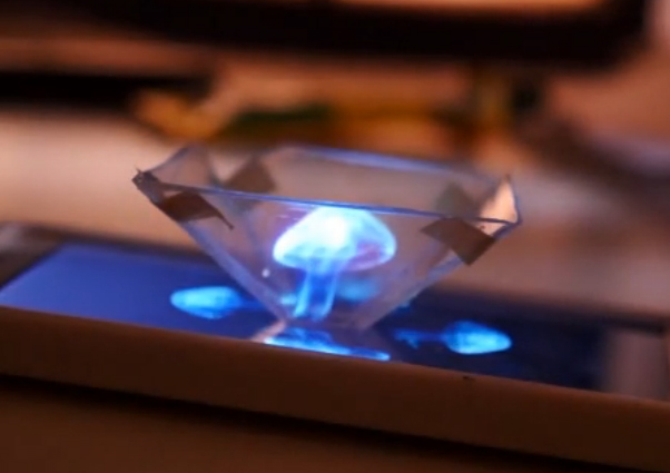 好神奇！教你如何用手機制作3D全息影像