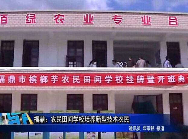 福鼎：農民田間學校培養新型技術農民