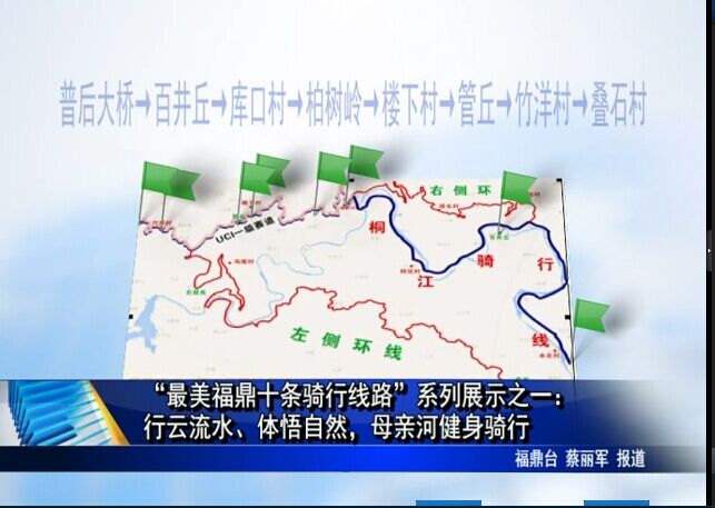 “最美福鼎十條騎行線(xiàn)路”系列展示之一：行云流水、體悟自然，母親河健身騎行