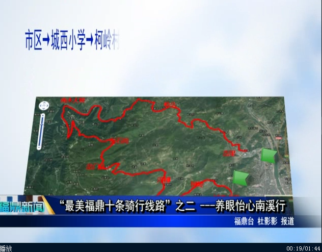 “最美福鼎十條騎行線路”之二 ---養眼怡心南溪行