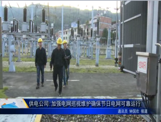 供電公司:加強電網巡視維護確保節日電網可靠運行