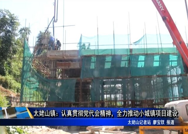 太姥山鎮(zhèn)：認真貫徹黨代會精神，全力推動小城鎮(zhèn)項目建設