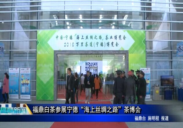 福鼎白茶參展寧德“海上絲綢之路”茶博會