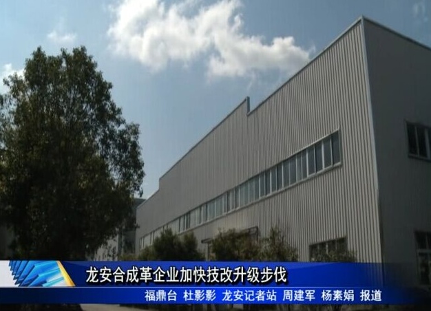 龍安合成革企業加快技改升級步伐