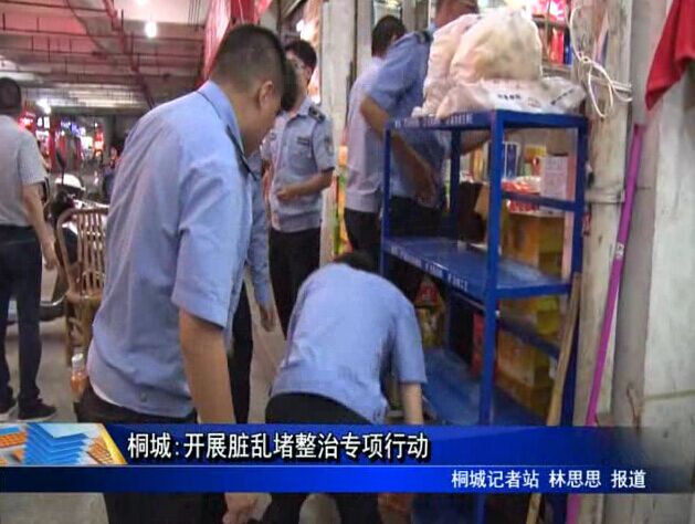 桐城:開展臟亂堵整治專項行動