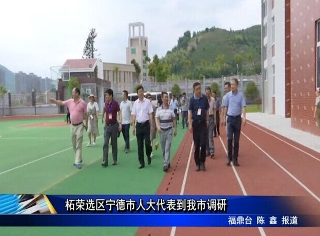 柘榮選區寧德市人大代表到我市調研