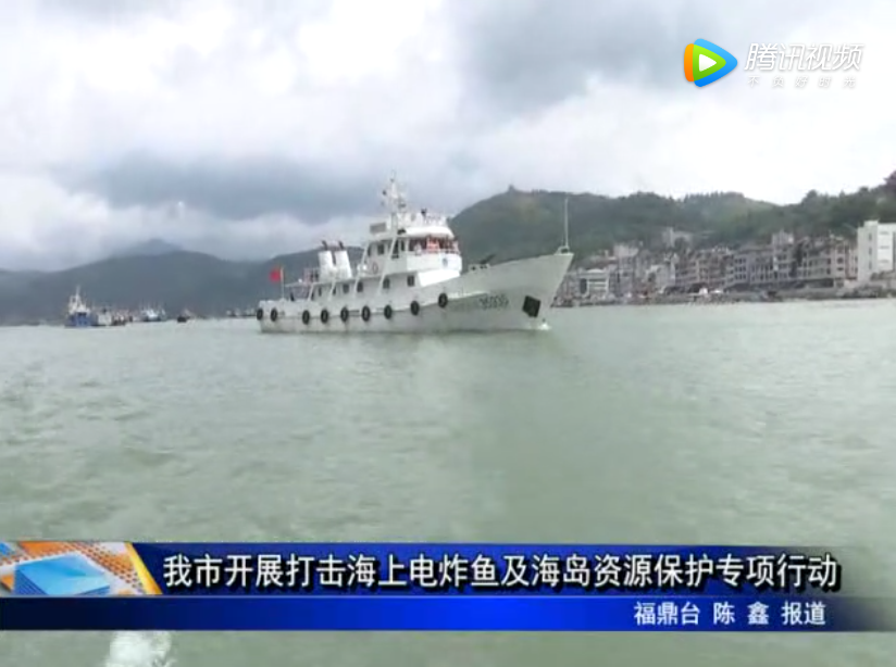 我市開展打擊海上電炸魚及海島資源保護專項行動