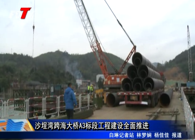 沙埕灣跨海大橋A3標(biāo)段工程建設(shè)全面推進