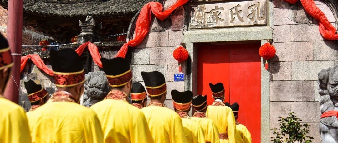 紀念孔子誕辰2569年，西昆村舉行祭孔大典傳承千年文脈