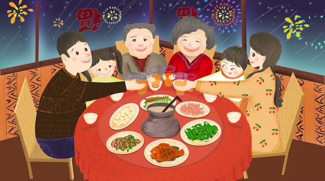 昨晚的年夜飯你吃了啥，哪道菜是每年必吃的？