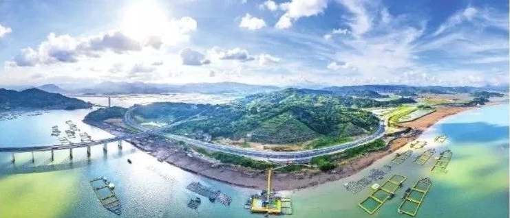 七月如火，鼎盛鋼鐵、沙埕灣高速公路、福鼎城市路網項目建設更火熱