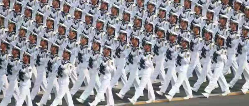福鼎人的驕傲！5位福鼎籍小伙子，現身國慶閱兵式海軍徒步方隊！