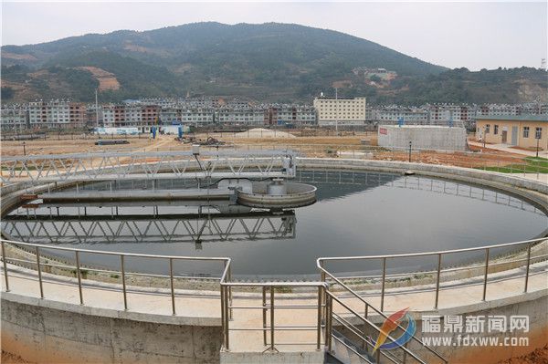 店下-龍安污水處理廠具備投產條件