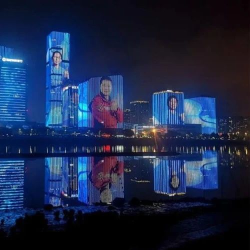 昨夜，福州全城點亮！致敬英雄！