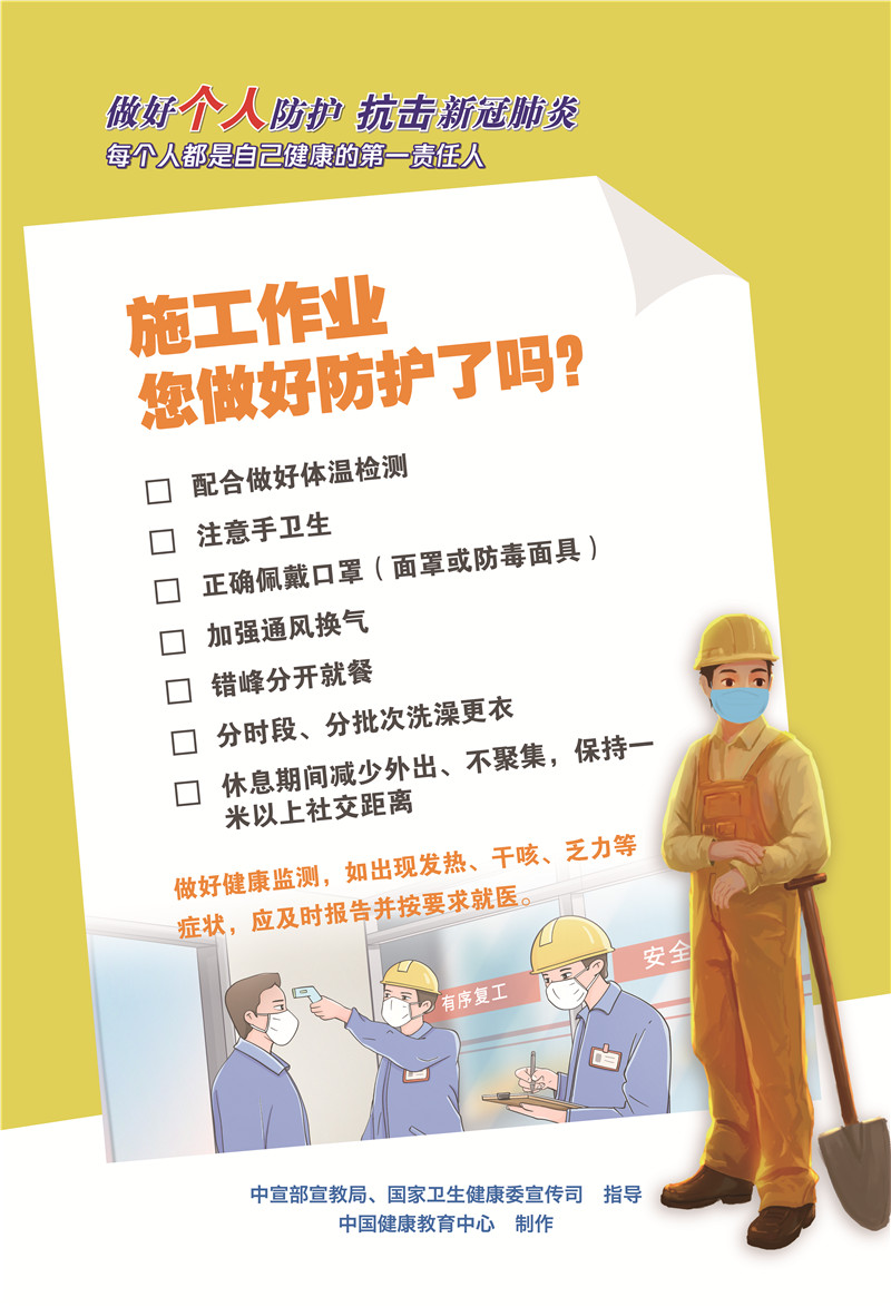 施工作業您做好防護了嗎？