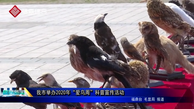 我市舉辦2020年“愛鳥周”科普宣傳活動