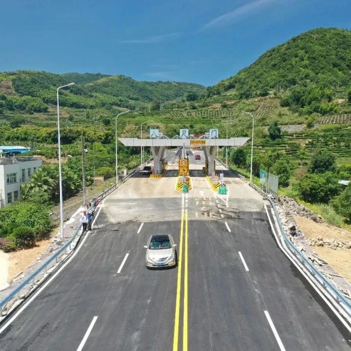 八尺門高速互通口改造工程竣工，今天通車了！