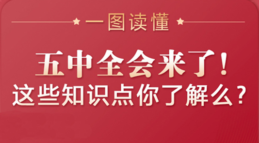 圖解：五中全會來了！這些知識點(diǎn)你了解么？