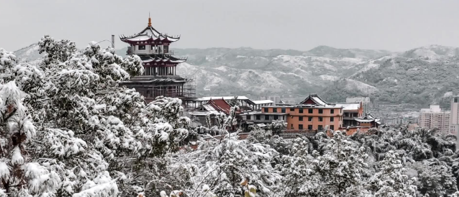 哇，原來福鼎下過這么大的雪……