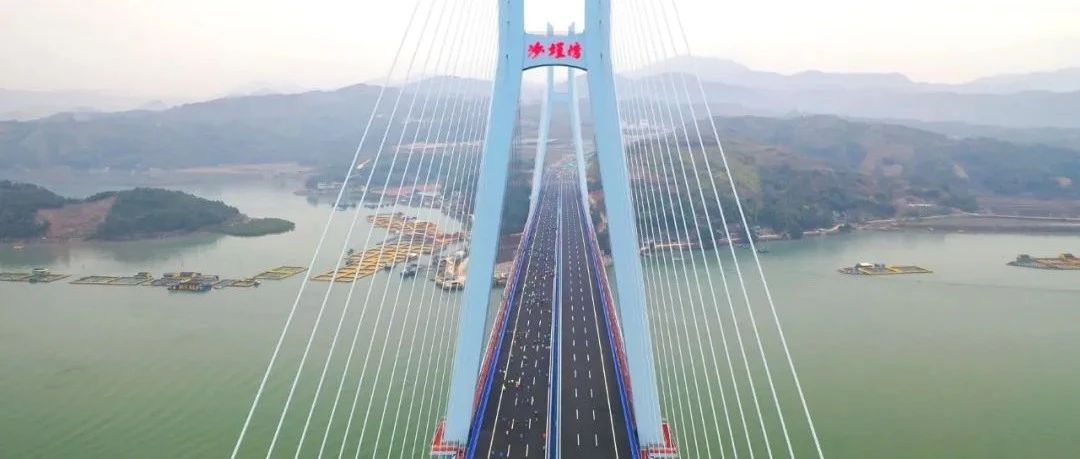 福建省沙埕灣跨海公路通道，一條有亮點(diǎn)的高速！