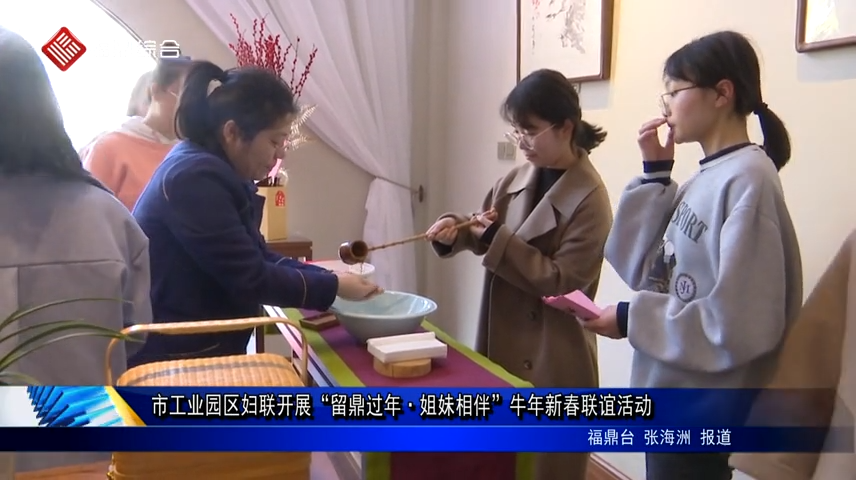 市工業(yè)園區(qū)婦聯(lián)開展“留鼎過(guò)年·姐妹相伴”牛年新春聯(lián)誼活動(dòng)