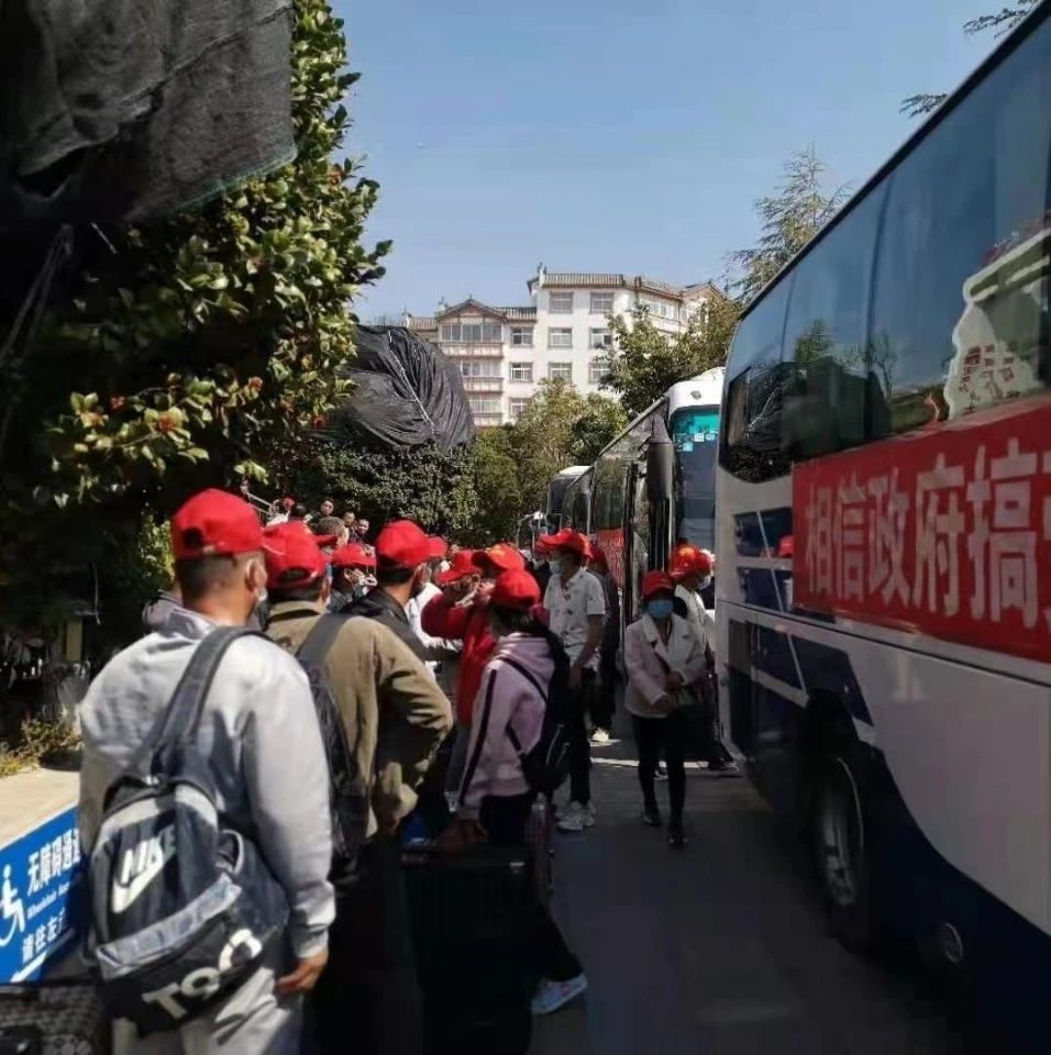 “點對點”訂制，專車護送！一批外地務工人員來鼎就業