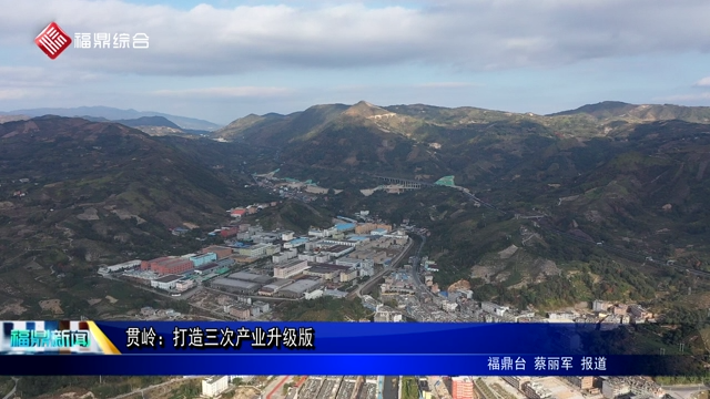 貫嶺：打造三次產業升級版