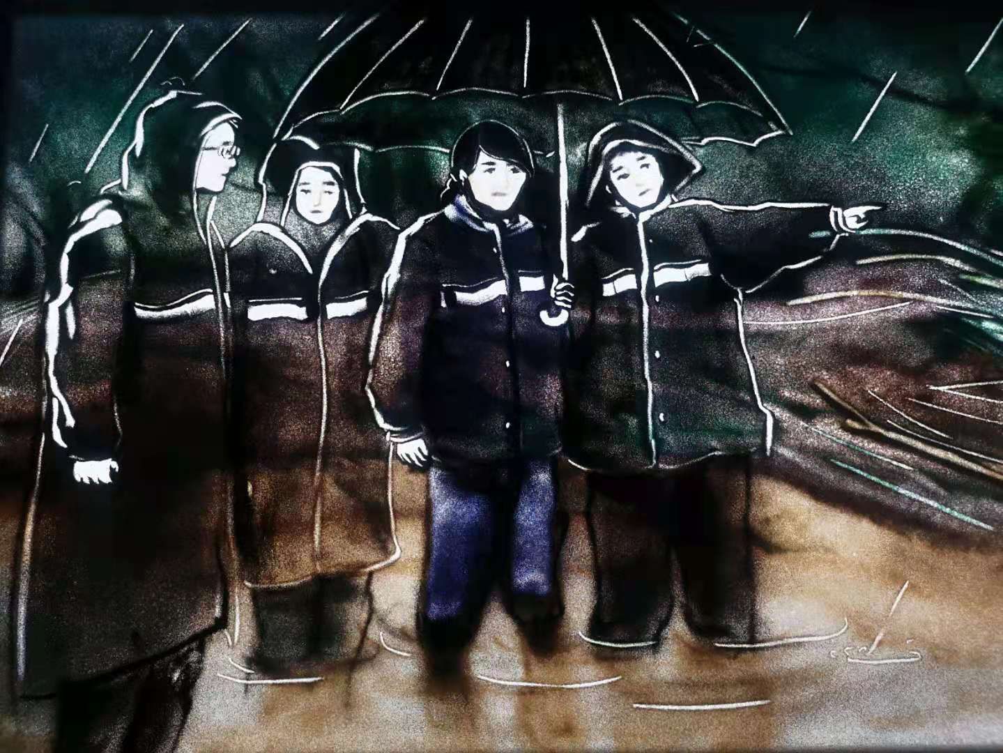 追記孫麗美丨沙畫傾情：麗美雖逝，美麗永存！