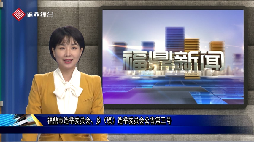 福鼎市選舉委員會、鄉(xiāng)（鎮(zhèn)）選舉委員會公告第三號