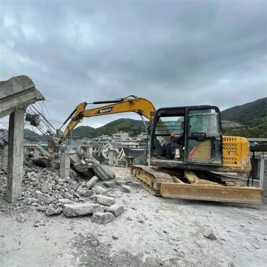 擅自改擴建，福鼎這處別墅被拆除
