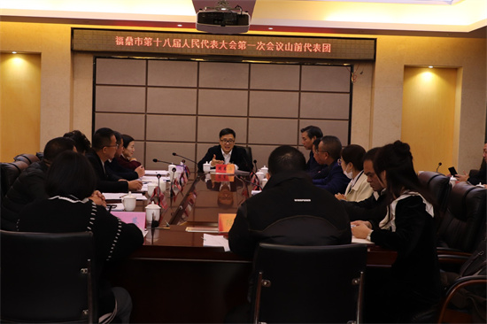 周春海參加山前、桐城代表團審議