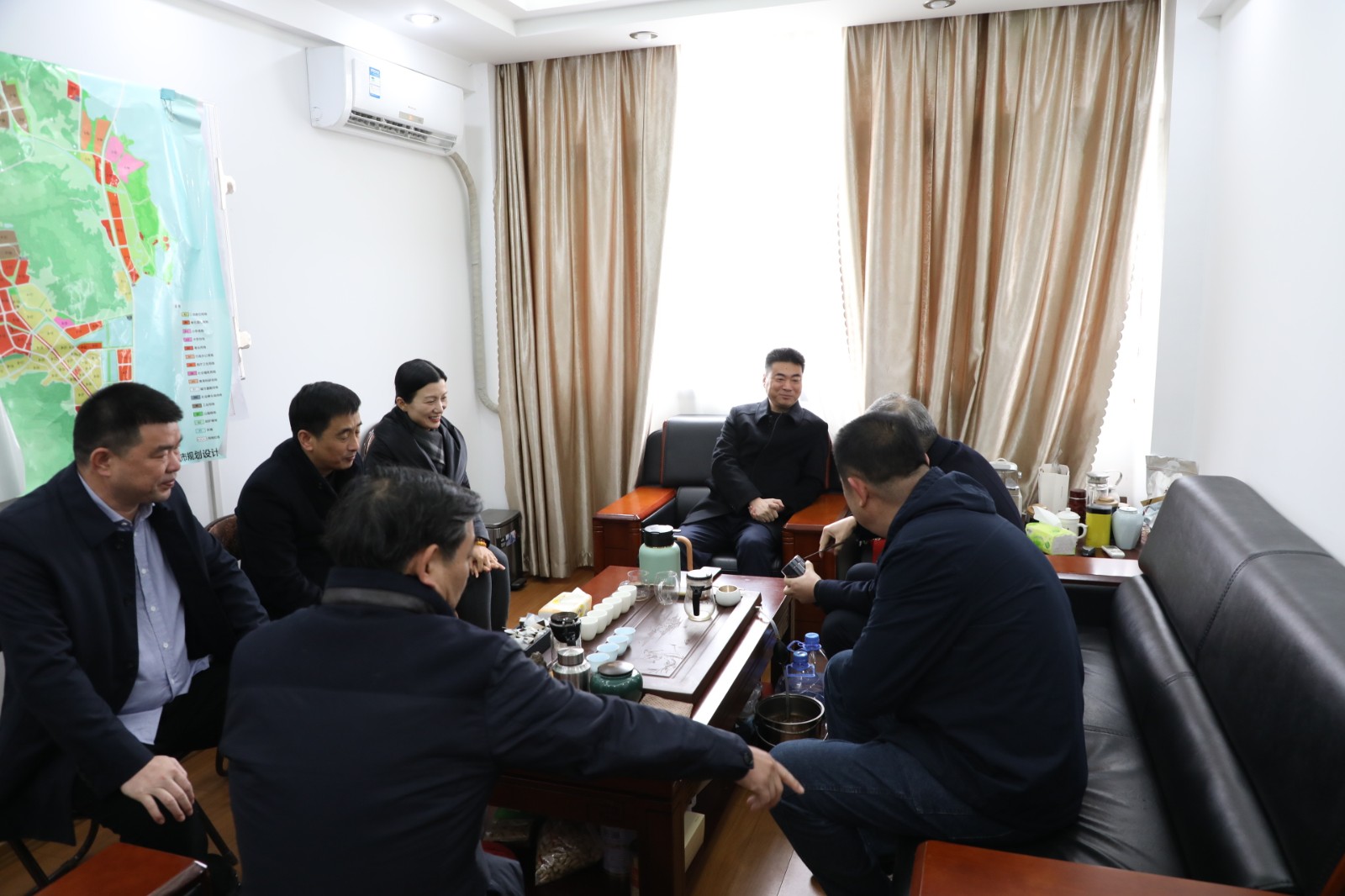 市領導新春走訪市人大常委會、市政協機關