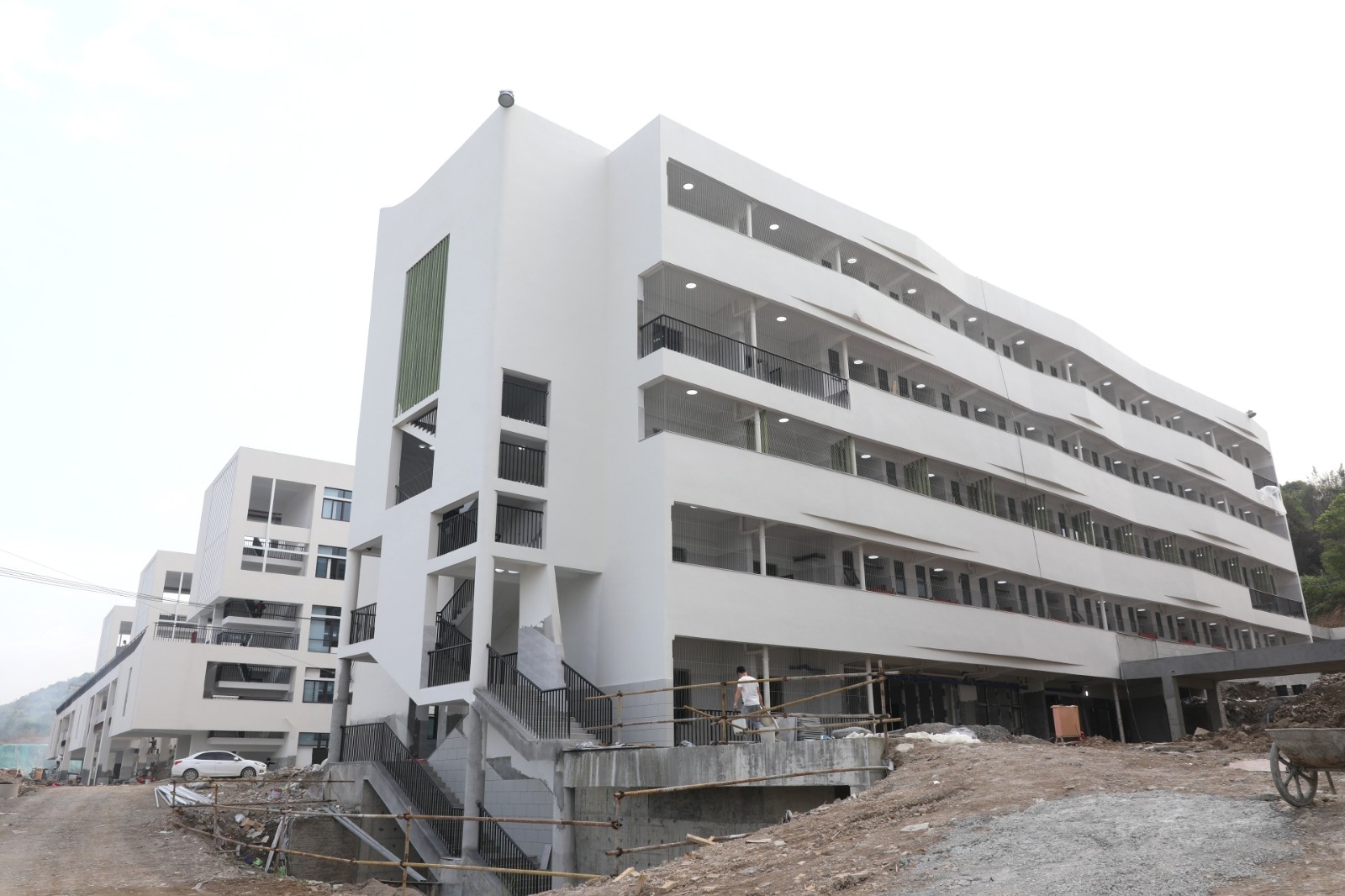 福鼎市職成教中心實訓基地建設有序推進 主體工程進入收尾階段