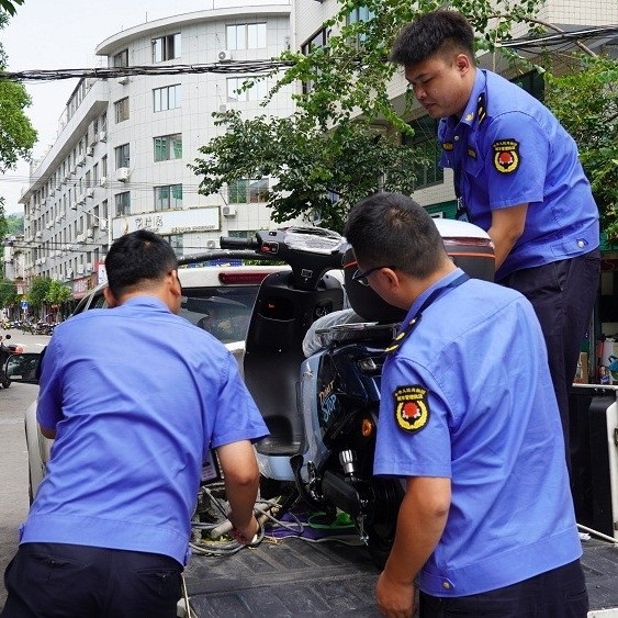 創建文明城市，他們一直在“上分”