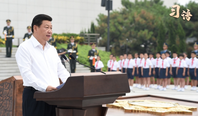 習語｜中國人民將堅定不移捍衛用鮮血和生命寫下的歷史